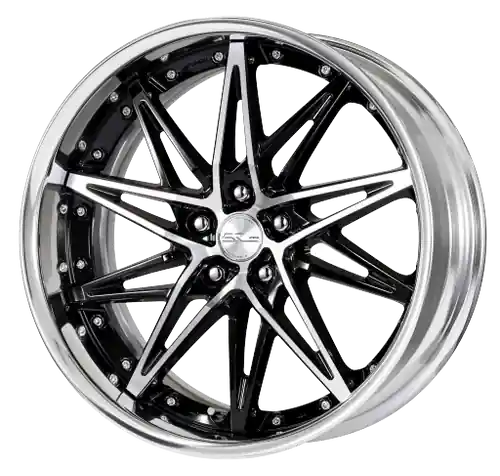 Work Schwert Sg1 5x100 20x9+45 A Disk Black Cut Clear Exclusive