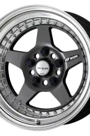 Work Meister Cr01 5x108 15x6+32 O Disk Matte Gunmetal While Supplies Last