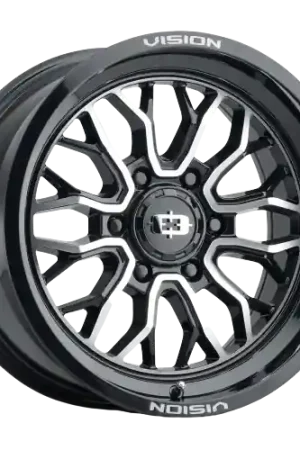 Vision Off-Road 402 Riot 6x135 20x12-51 Gloss Black Machined Face Big Sale