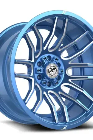 XF Off-Road XF-232 5x127/5x139.7 20x9 +0 Anodized Blue & Milled Shop Now