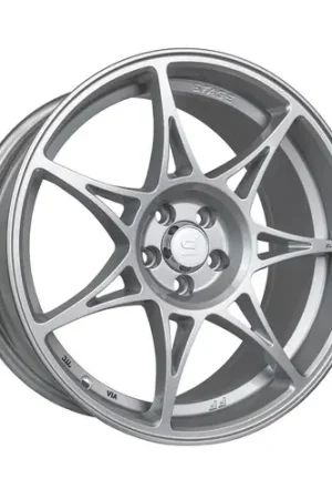 Stage Wheels Foushee 5x120 18x9.5 +38 Liquid Silver Professional Grade
