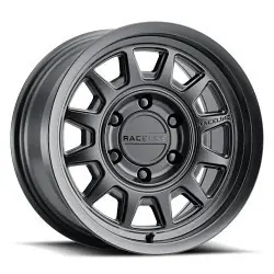 Raceline 952B Aero 5x139.7 17x9 -12 Satin Black Exclusive