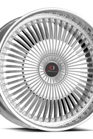 Next Day Delivery Cavallo CLV-41 5x114.3/5x120 22x8.5 +38 Nano Chrome