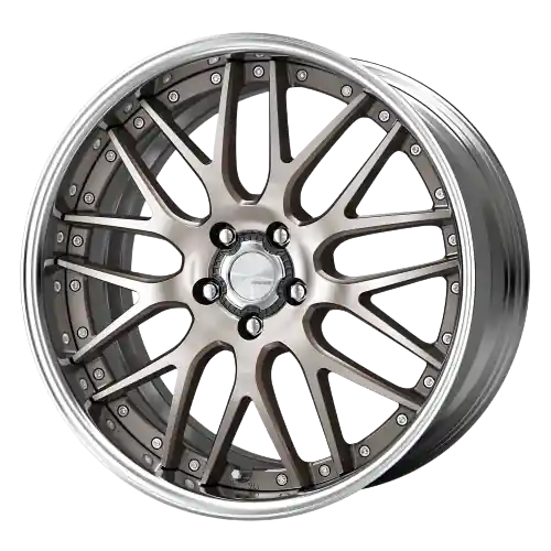 Professional Grade Work Lanvec Lm1 5x100 19x12+12 O Disk Trans Gray Polish