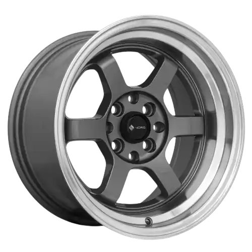 Exclusive Offer Vors TR7 4x108 15x8 +0 Gun Metal Graphite Machine Lip