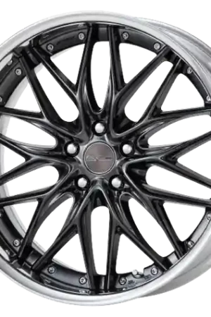 Work Schwert Quell 5x120.65 19x9.5+0 O Disk Brilliant Silver Black Top Rated