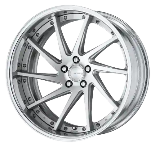 Fresh Stock Work Gnosis Cvs 5x120.65 21x11.5+22 R Disk Matte Silver