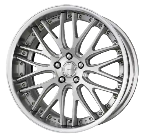 Work Gnosis Gr204 5x120.65 20x9+45 H Disk Brush Silver Clear Price Drop