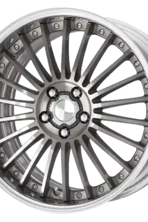 Work Lanvec Lf1 5x114.3 18x9+45 A Disk Trans Gray Polish Free Delivery