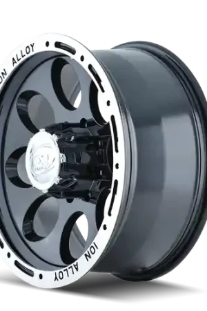 Hassle-Free Returns Ion Type 174 5x139.7 15x10-38 Black/Machined Lip