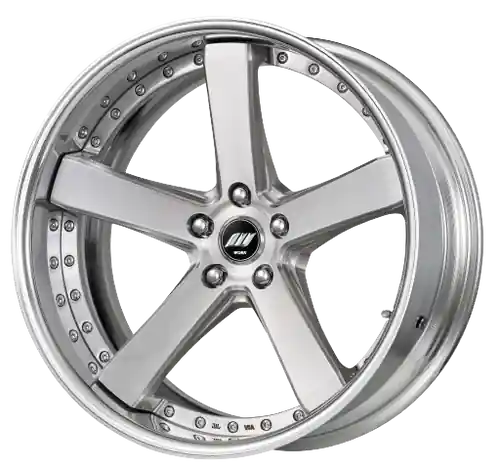 New Release Work Zeast Black Label Bst2 5x115 20x10.5+45 O Disk Brush Silver Clear