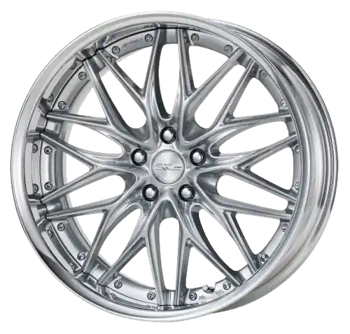 Work Schwert Quell 5x114.3 19x8.5+22 A Disk Silky Rich Silver Budget