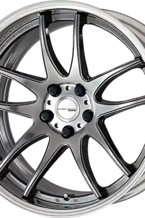 Flash Sale Work Cr 2P 5x114.3 18x9.5 +45 GT Silver