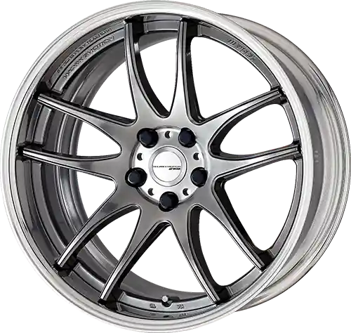 Flash Sale Work Cr 2P 5x114.3 18x9.5 +45 GT Silver