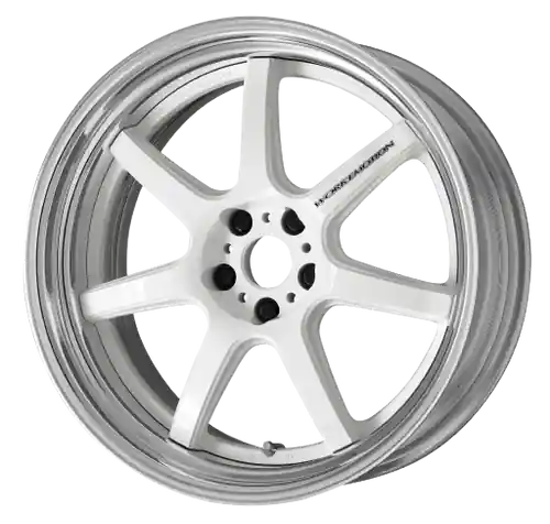Super Sale Work T7r 2P 5x108 19x7.5 +38 WHITE