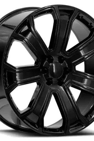 Fresh Stock O.E. Revolution G-06 6x139.7 24x10 +31 Gloss Black
