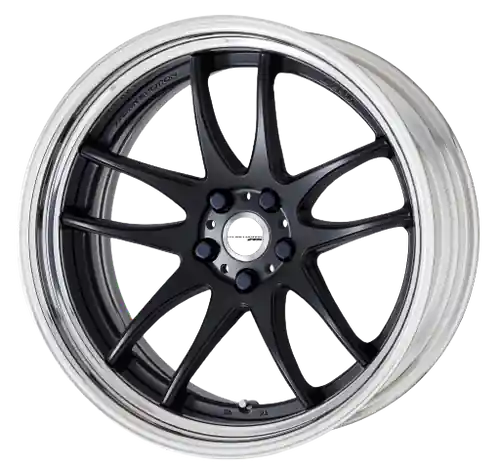 Work Cr 2P 5x108 18x8.5 +45 Matte Black Super Sale