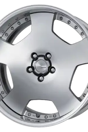 Work Lanvec Ld1 5x114.3 18x9.5+38 A Disk Machine Silver Polish Direct From Factory