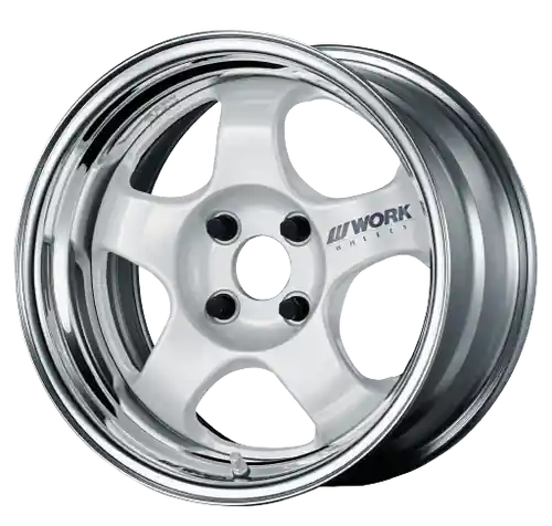 Work Meister S1 2P 5x100 15x7+22 A Disk White Free Returns