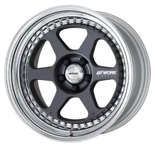 Work Meister L1 3P 5x108 19x8.5-10 L Disk Matte Gunmetal Secure Checkout