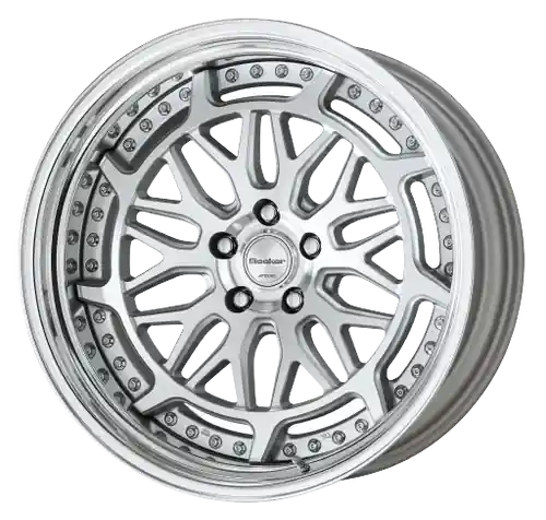 Flash Sale Work Gran Seeker Dmx 5x114.3 20x9.5+-6 O Disk Machined Silver Polish