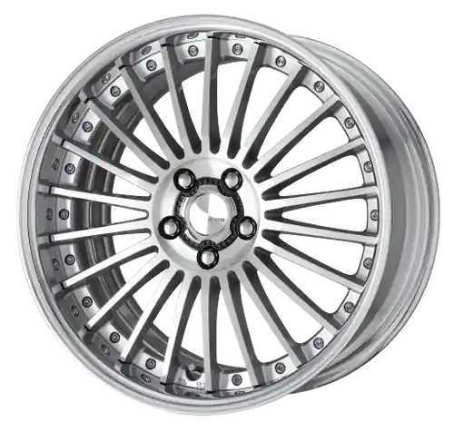 Mega Sale Work Lanvec Lf1 5x114.3 19x8.5+0 O Disk Machine Silver Polish