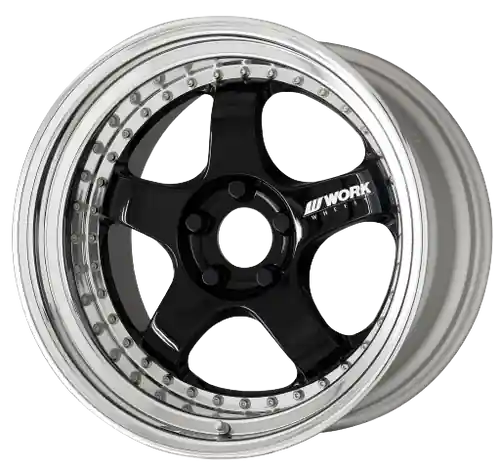 Limited Offer Work Meister S1 3P 5x120 19x8+5 R Disk Black