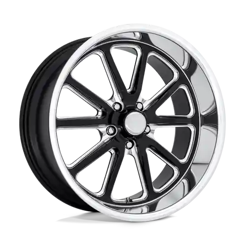 Sale US Mag 1PC U117 RAMBLER 5X120.65 18X9.5 +1 GLOSS BLACK MILLED