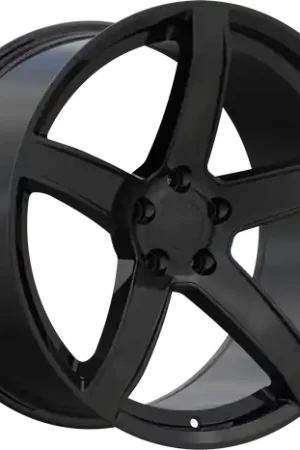 Shop Now REPLICA 358 5X115 20x10.5 +25 GLOSS BLACK