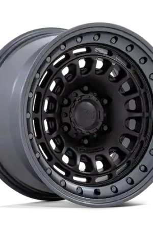 Brand New Black Rhino BR014 SAHARA 5X127 17x9 +0 MATTE BLACK W/ GUNMETAL LIP