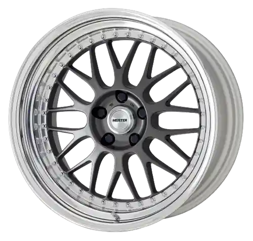 Work Meister M1 3p 5x108 18x12.5+17 A Disk Matte Gunmetal Limited Edition