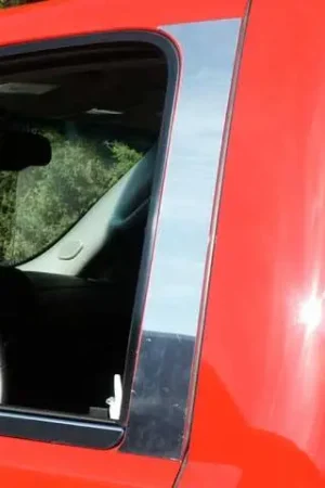 CHEVROLET SILVERADO 2dr QAA Stainless 2pcs Pillar Trim PP47181 Worldwide Shipping