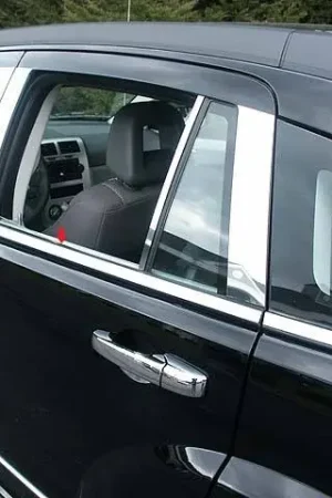 DODGE CALIBER 4dr QAA Stainless 6pcs Window Sill Accent WS47950 Next Day Delivery