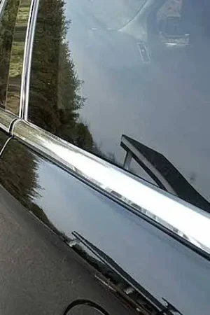 FORD EDGE 4dr QAA Stainless 8pcs Window Sill Accent WS47360 Luxury