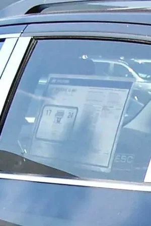 Professional Grade Fits Hyundai VERACRUZ 4dr QAA Stainless 6pcs Pillar Trim PP27331