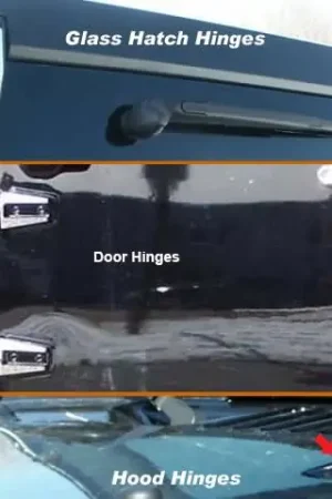 Limited Time JEEP WRANGLER JK 2dr QAA Stainless 8pcs Hinge Cap Package HP47090