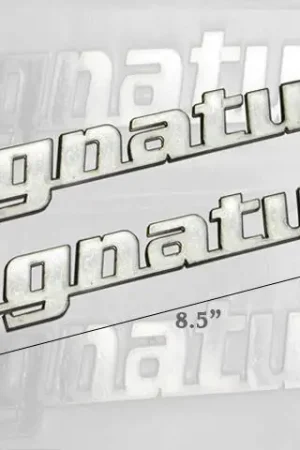 Authentic LINCOLN MKX 4dr QAA Stainless 2pcs Graphic/Logo/emblem SGR47610