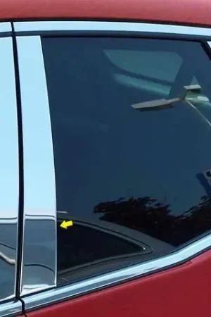 MAZDA CX-7 4dr QAA Stainless 6pcs Pillar Trim PP27721 Secure Checkout