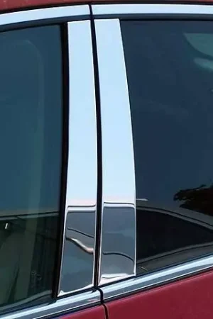 MAZDA CX-7 4dr QAA Stainless 4pcs Pillar Trim PP27720 One Day Deal