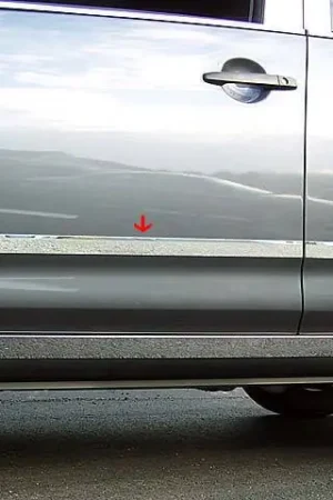 Express Delivery MITSUBISHI OUTLANDER 4dr QAA Stainless 4pcs Rocker Panel Trim TH27011