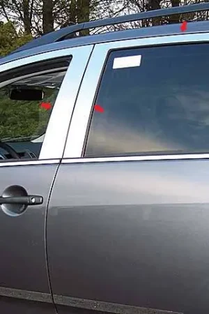 Hot Picks MITSUBISHI OUTLANDER 4dr QAA Stainless 10pcs Window Accent Package WP27010