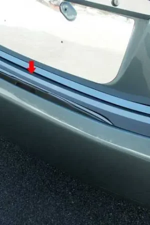 TOYOTA CAMRY 4dr QAA Stainless 1pcs Rear Bumper Accent RB27130 Holiday Sale