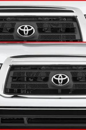 Fast Shipping TOYOTA TUNDRA 2/4dr QAA Stainless 1pcs Grille Accent SG27145