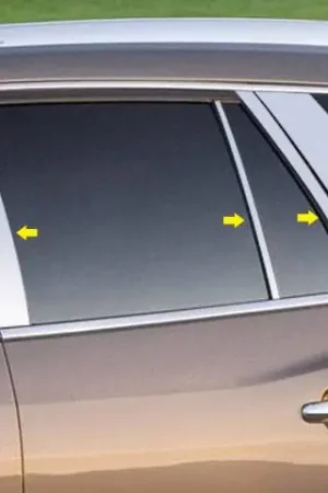 BUICK ENCLAVE 4dr QAA Stainless 8pcs Pillar Trim PP48532 Markdown