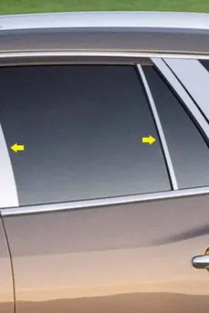 Express Delivery BUICK ENCLAVE 4dr QAA Stainless 6pcs Pillar Trim PP48531