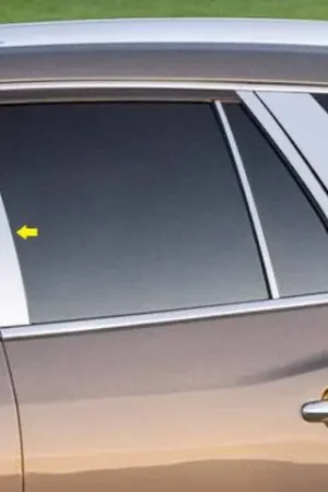 Best Choice BUICK ENCLAVE 4dr QAA Stainless 4pcs Pillar Trim PP48530