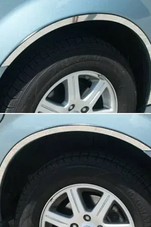 Free Delivery DODGE GRAND CARAVAN 4dr QAA Stainless 4pcs Wheel Well Accent WQ48895