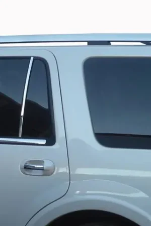 Original FORD EXPEDITION 4dr QAA Stainless 2pcs Roof Rack Accent RR55384