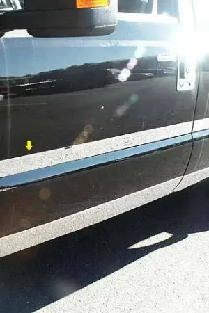 F-250 and F-350 SUPER DUTY 2dr QAA Stainless 8pcs Molding Insert MI48320 Budget