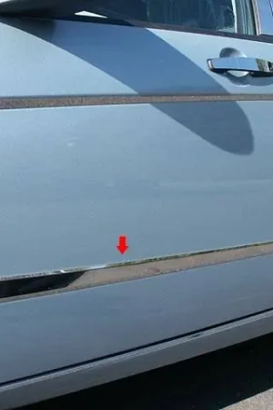 Next Day Delivery FORD FOCUS 4dr QAA Stainless 4pcs Molding Insert MI48345